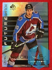 2019-20 SP Authentic Future Watch Spectrum FX Rookie Bounty Unscratched Conor Timmins #S-43